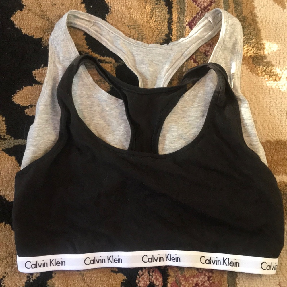 Set of Calvin Klein sports bras